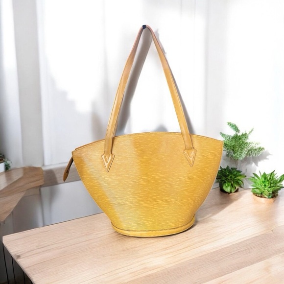 Louis Vuitton Handbags - Louis Vuitton Saint Jacques Tote – Yellow Epi Leather